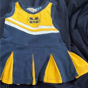 6-9 month University of Michigan Dress